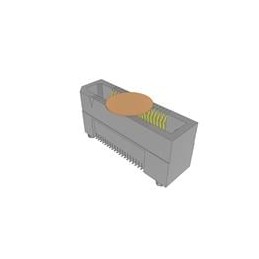 1 pcs : ERF5-020-07.0-L-DV-K-TR - Board to Board & Mezzanine Connectors 0.50 mm Edge Rate Rugged High Speed Terminal, Right-Angl