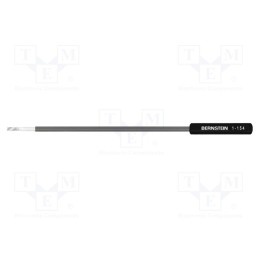 1 pcs x BERNSTEIN - 1-154 - Trimmer, Blade length: 130mm, Overall len: 175mm, Size: 3,0x0,7mm