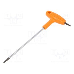 1 pcs x BETA - 960934 - Wrench, hex key, HEX 2mm, Kind of handle: T, 139mm