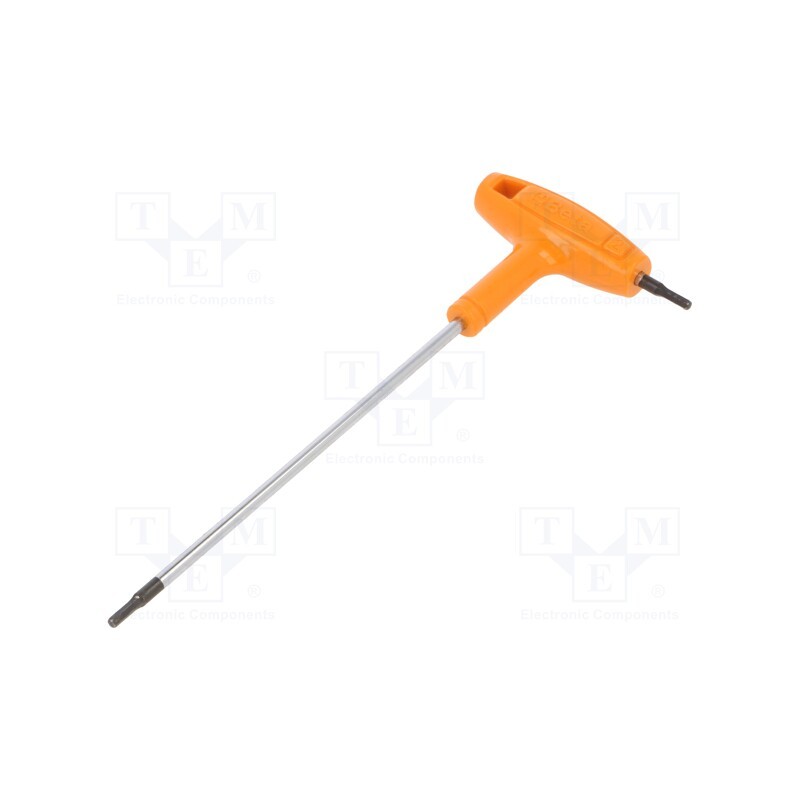 1 pcs x BETA - 960934 - Wrench, hex key, HEX 2mm, Kind of handle: T, 139mm