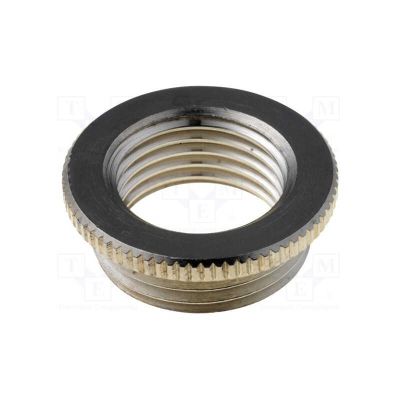 1 pcs x LAPP - 52104312 - Reduction of threads for glands, Int.thread: M16, brass, nickel