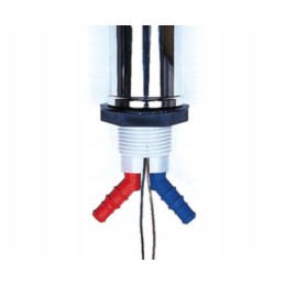 Comet London faucet for a white and gray camper trailer