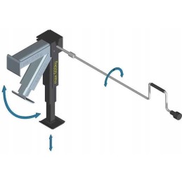 Arex Light II support legs 500 kg alcohol
