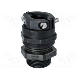 1 pcs x HUMMEL - 1.215.0901.14 - Cable gland, PG9, IP68, aluminium,polyamide, black, HSK-K-MZ-Ex