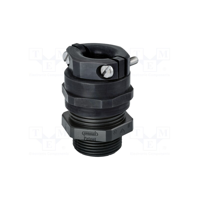 1 pcs x HUMMEL - 1.215.0901.14 - Cable gland, PG9, IP68, aluminium,polyamide, black, HSK-K-MZ-Ex