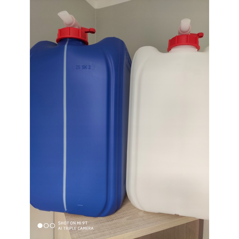 25l canister with tap, new water canister