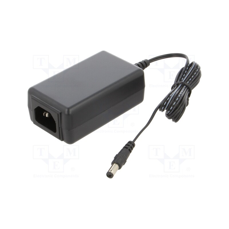 1 pcs x MEAN WELL - SGAS15A15-P1J - Power supply: switched-mode, 15VDC, 1A, Out: 5,5/2,1, 15W, desktop