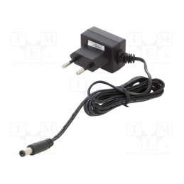 1 pcs x MEAN WELL - SGAS06E15-P1J - Power supply: switched-mode, plug, 15VDC, 0.4A, 6W, Plug: EU, 80%