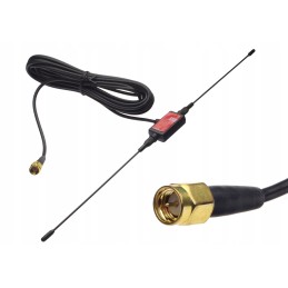 Internal car antenna dvb t 4m sma connector