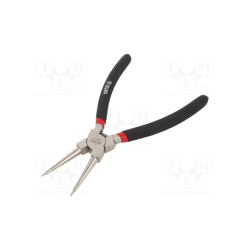 1 pcs x YATO - YT-2146 - Pliers, for circlip, internal, Pliers len: 200mm, straight