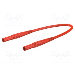 1 pcs x STu00c4UBLI - 66.9391-15022 - Test lead, 32A, banana plug 4mm,both sides, insulated, Len: 1.5m