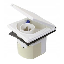Socket with flap 230v 16a yacht camper