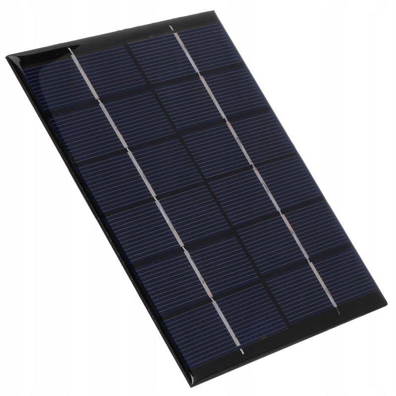 Solar panel 2w 6v with aa battery charger for
