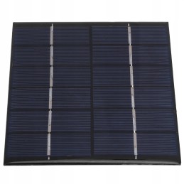 Solar panel 2w 6v with aa battery charger for