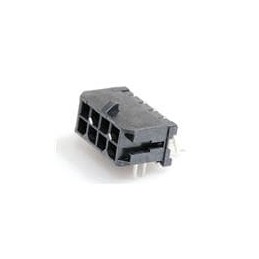 1 pcs : 43045-0808 - Headers & Wire Housings MicroFit 3.0 RA Hdr Clip DR 30Au 8Ckt