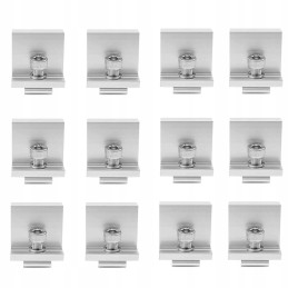 Aluminum holder for solar panel with camper and roof, 12 pcs