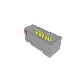 1 pcs : ERF8-010-05.0-L-DV-TR - Board to Board & Mezzanine Connectors 0.80 mm Edge Rate Rugged High Speed Socket, Shielded