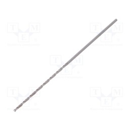 1 pcs x ALPEN-MAYKESTAG - 50100070100 - Drill bit, for metal, Ø: 0.7mm, L: 42mm, Working part len: 21mm