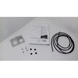 Gas stove 2 burners hob for camper with built-in cover CAN FC1336