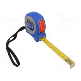 1 pcs x KING TONY - 79093-03M - Measuring tape, L: 3m, Width: 16mm, measure