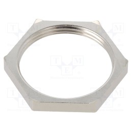 1 pcs x LAPP - 52103340 - Nut, with earthing, M32, brass, 36mm, -60÷200°C, Thread: metric