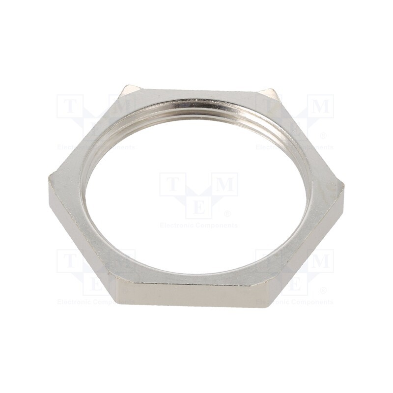 1 pcs x LAPP - 52103340 - Nut, with earthing, M32, brass, 36mm, -60÷200°C, Thread: metric