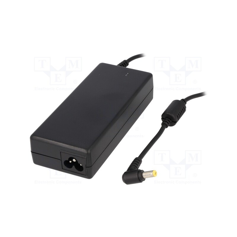 1 pcs x AKYGA - CPSUNOTAKY-07058 - Power supply: switched-mode, 19VDC, 3.42A, Out: 5,5/1,7, 65W, 80%