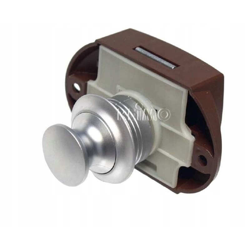 Push lock button lock set