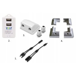 Flexible mono solar panel 200w 18v gr