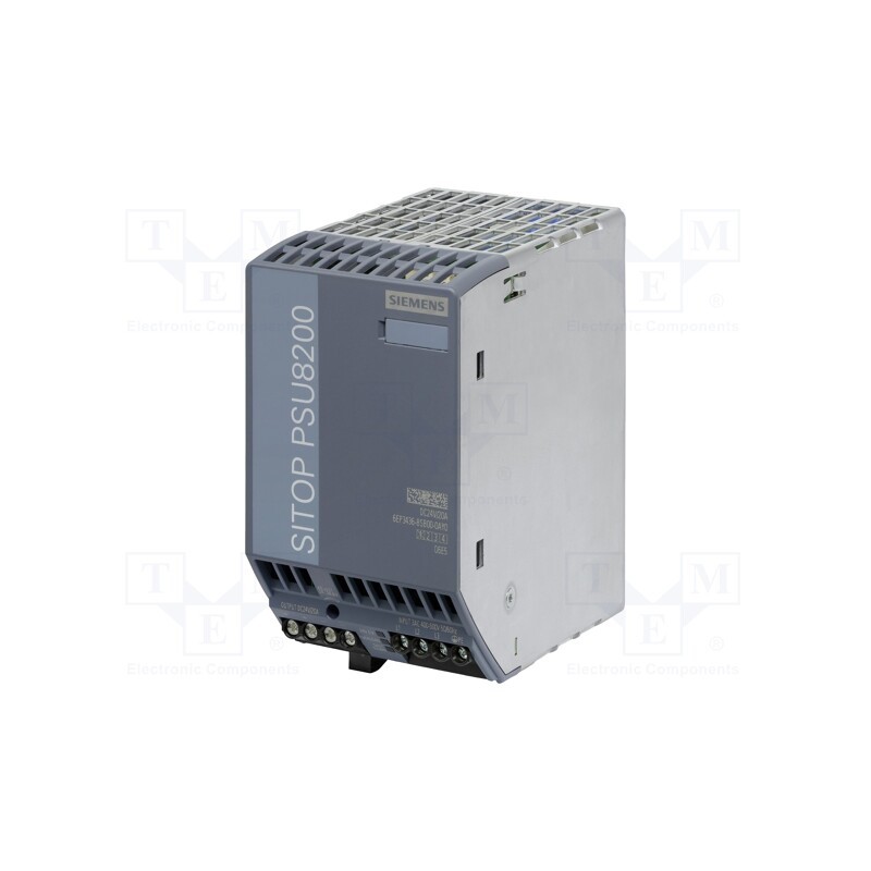1 pcs x SIEMENS - 6EP3436-8SB00-0AY0 - Power supply: switched-mode, for DIN rail, 480W, 24VDC, 20A, IP20