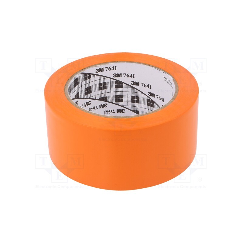1 pcs x 3M - 7000048923 - Tape: marking, orange, L: 33m, W: 50mm, self-adhesive