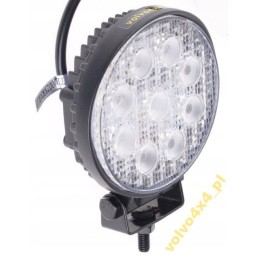 Additional front side reversing lamp 27w 9x LED