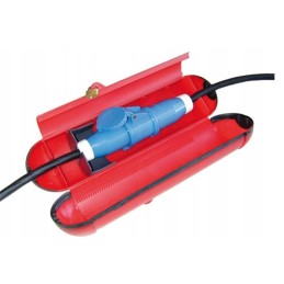 Electrical connection protection cee large hook in shaft