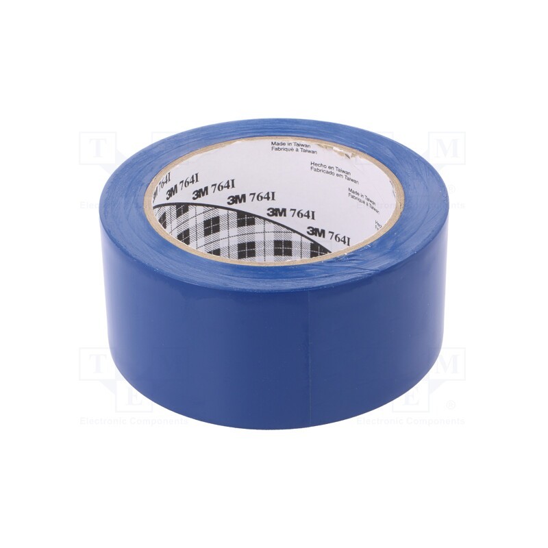 1 pcs x 3M - 7000048921 - Tape: marking, blue, L: 33m, W: 50mm, self-adhesive