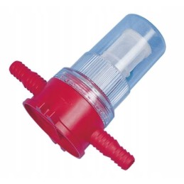 Camper trailer water filter with a 10-12 mm cable