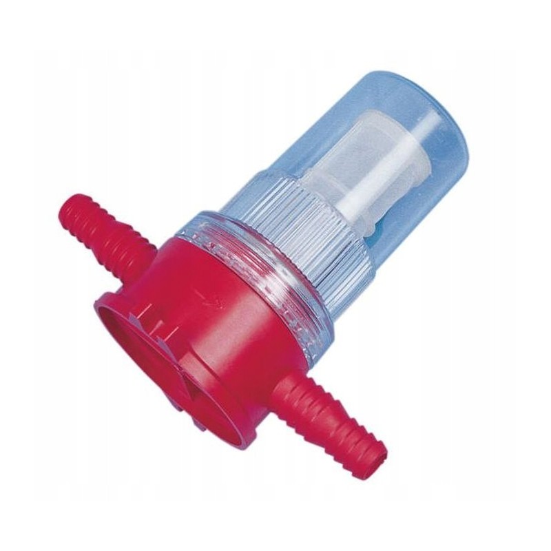 Camper trailer water filter with a 10-12 mm cable