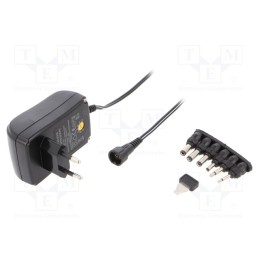 1 pcs x MINWA ELECTRONICS - MWMC15EU/6XC - Power supply: switched-mode, universal,plug, 3VDC,, 1.5A, Plug: EU