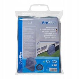 Cover for large wheel cover for camper trailer XL
