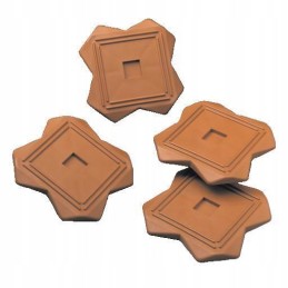 Pads for the supports of the froli camper trailer