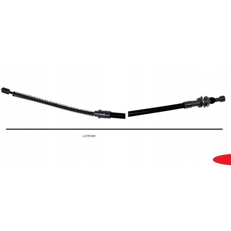 Brake cable right forklift toyota 5 6 fg fd