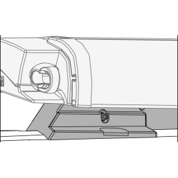 Seal for awning Fiamma F40 Van for Ford Custom L2 LHD 2x110cm