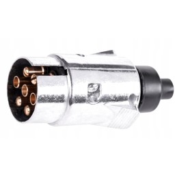 Metal car trailer plug