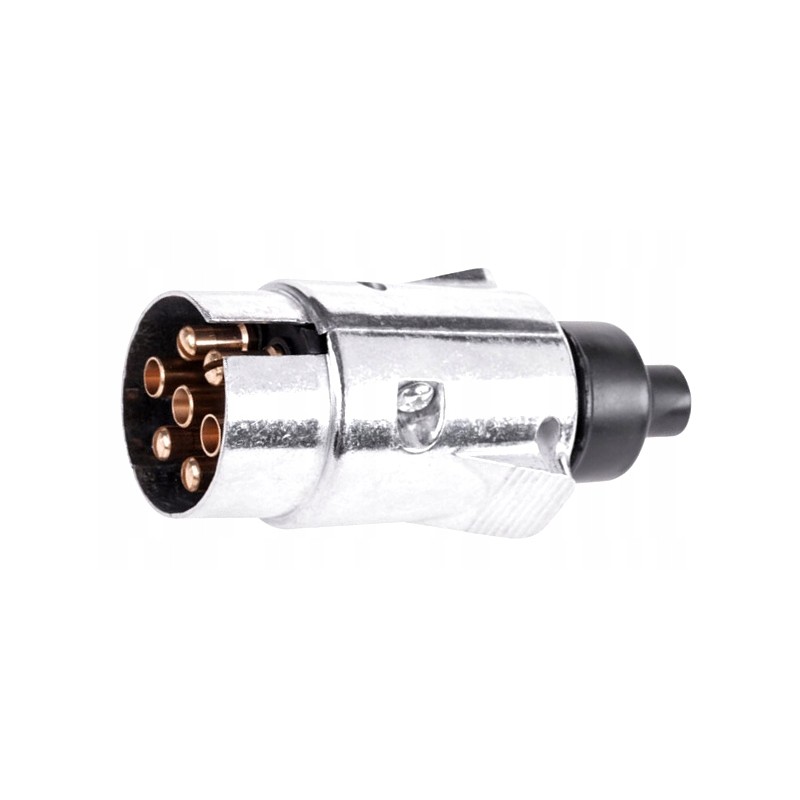 Metal car trailer plug