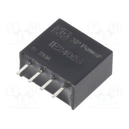 1 pcs x XP POWER - IE2409S - Converter: DC/DC, 1W, Uin: 24V, Uout: 9VDC, Iout: 111mA, SIP, 150kHz