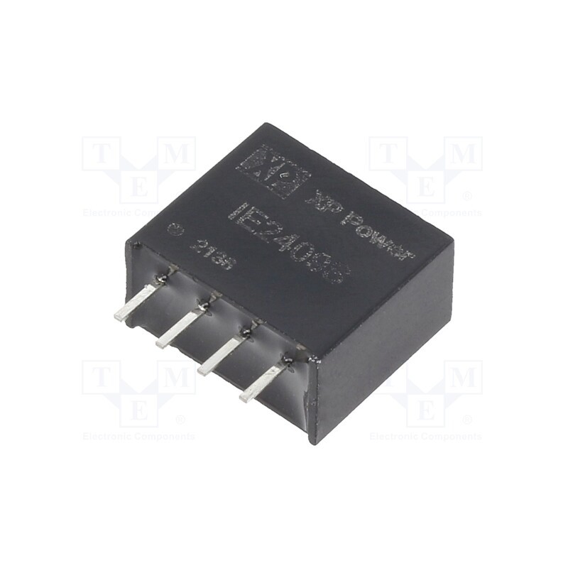 1 pcs x XP POWER - IE2409S - Converter: DC/DC, 1W, Uin: 24V, Uout: 9VDC, Iout: 111mA, SIP, 150kHz