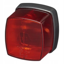 Red rear position lamp 66x62mm