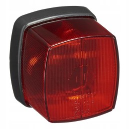 Red rear position lamp 66x62mm
