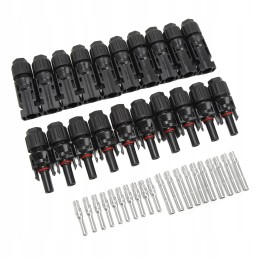 10 pairs 1000v 30a male female solar connectors