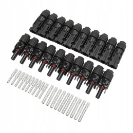 10 pairs 1000v 30a male female solar connectors