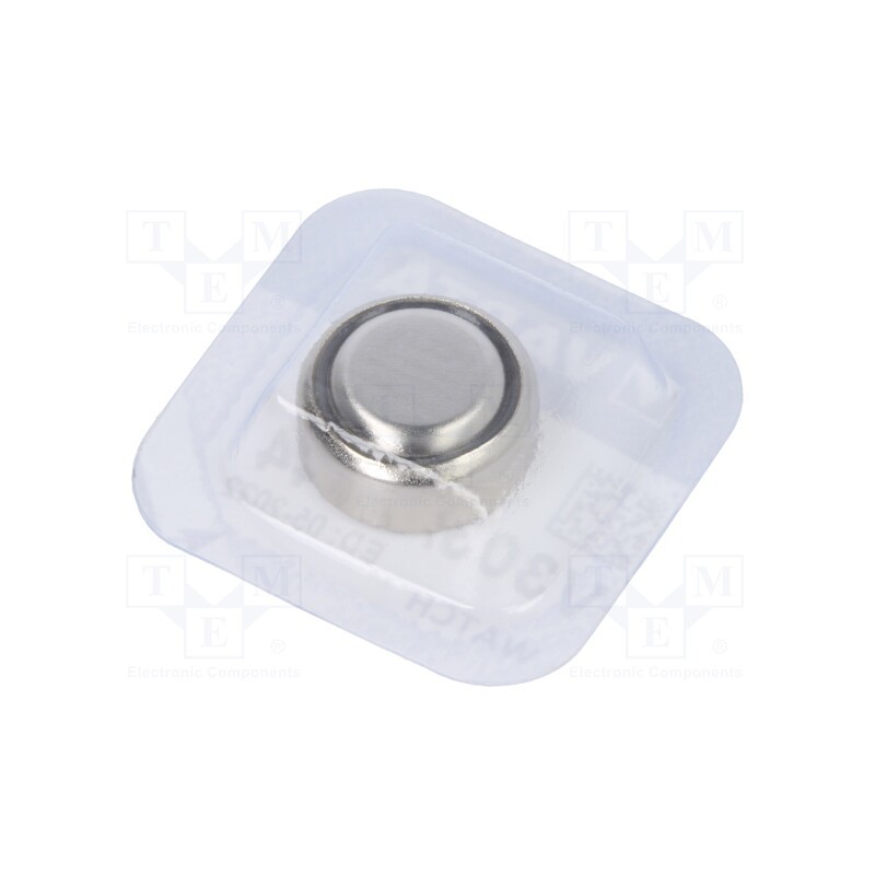 1 pcs x VARTA - 20303 - Battery: silver, 1.55V, coin,SR44, 160mAh, non-rechargeable, 1pcs.